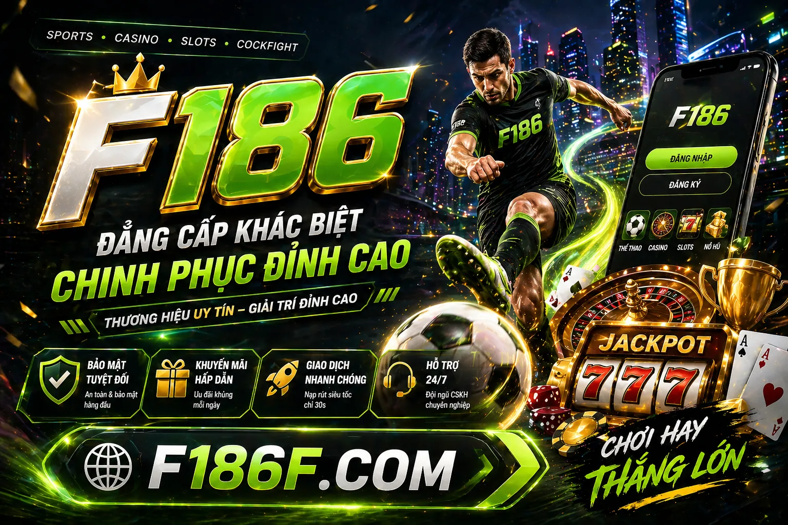 Giao diện đăng nhập 33win7 casino an toàn và hiện đại
